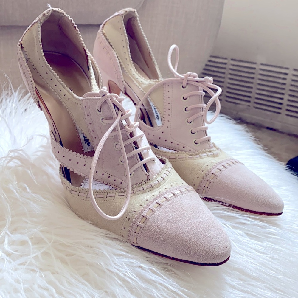 Manolo Blahnik oxfords